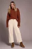 Soft Stretch Cordoroy High Rise Ankle Pant-Moonstone sold by Tribal