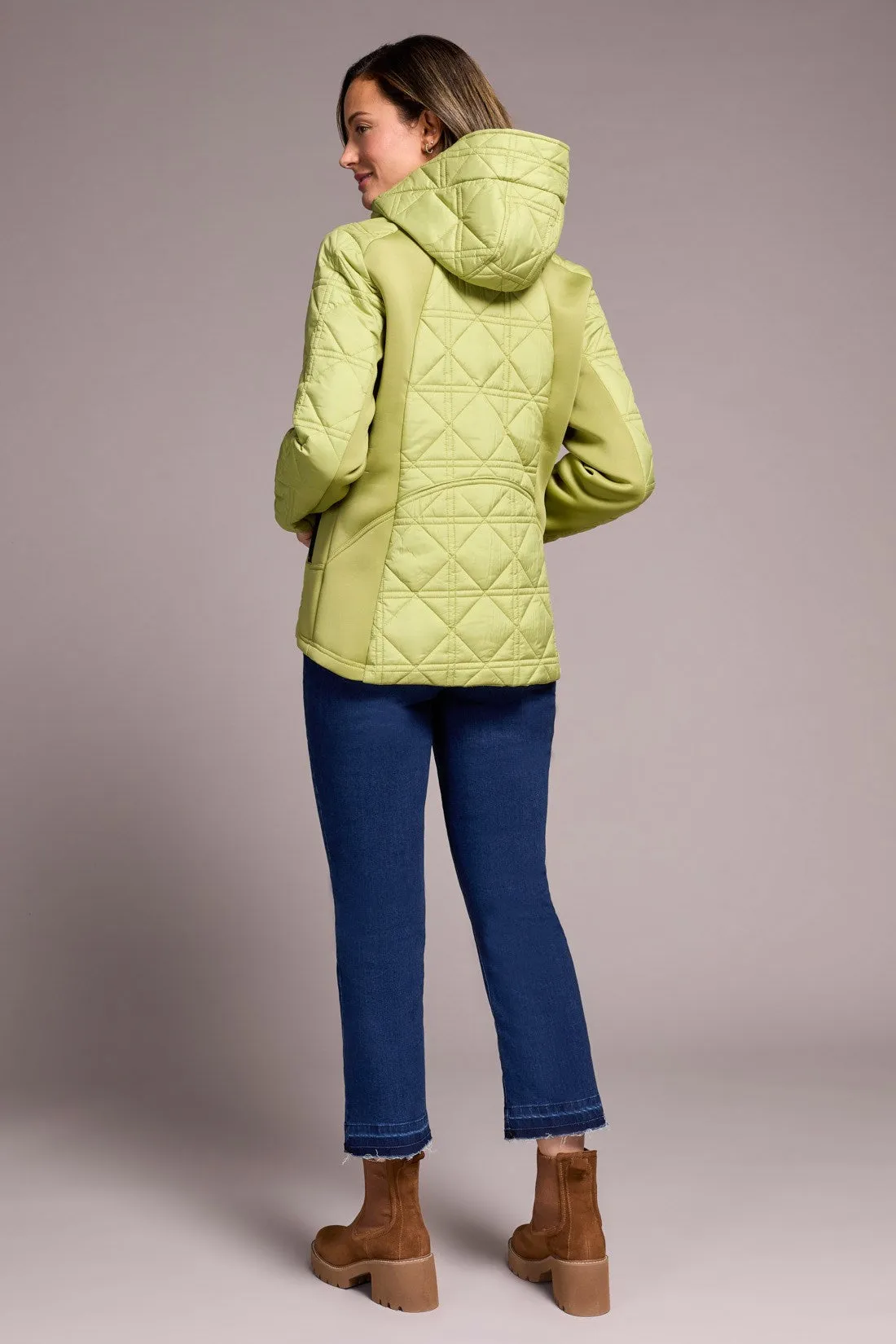 Water Repellent Textured Jacket-Wasabi sold by Tribal product image thumbnail 4