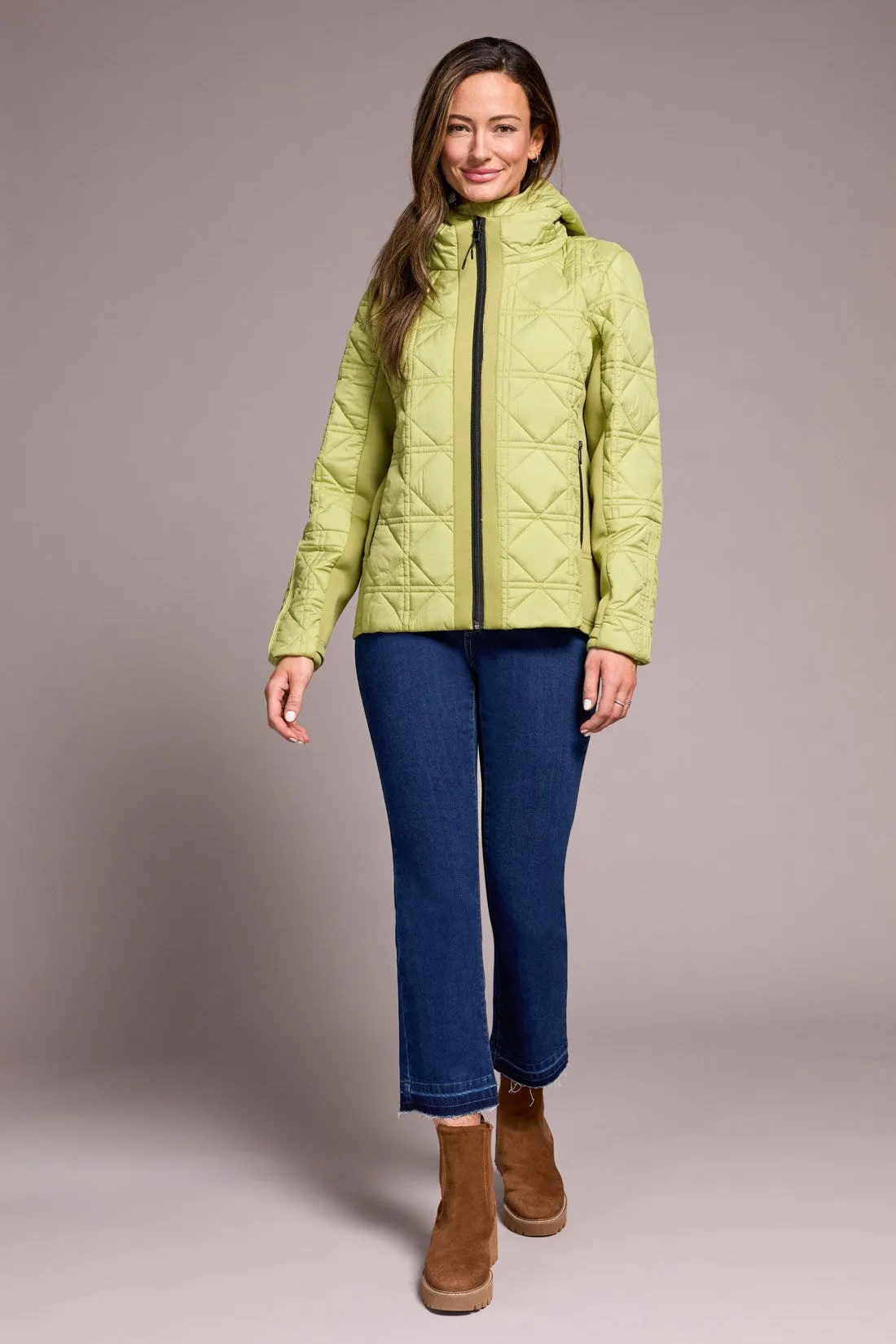 Water Repellent Textured Jacket-Wasabi sold by Tribal product image thumbnail 2