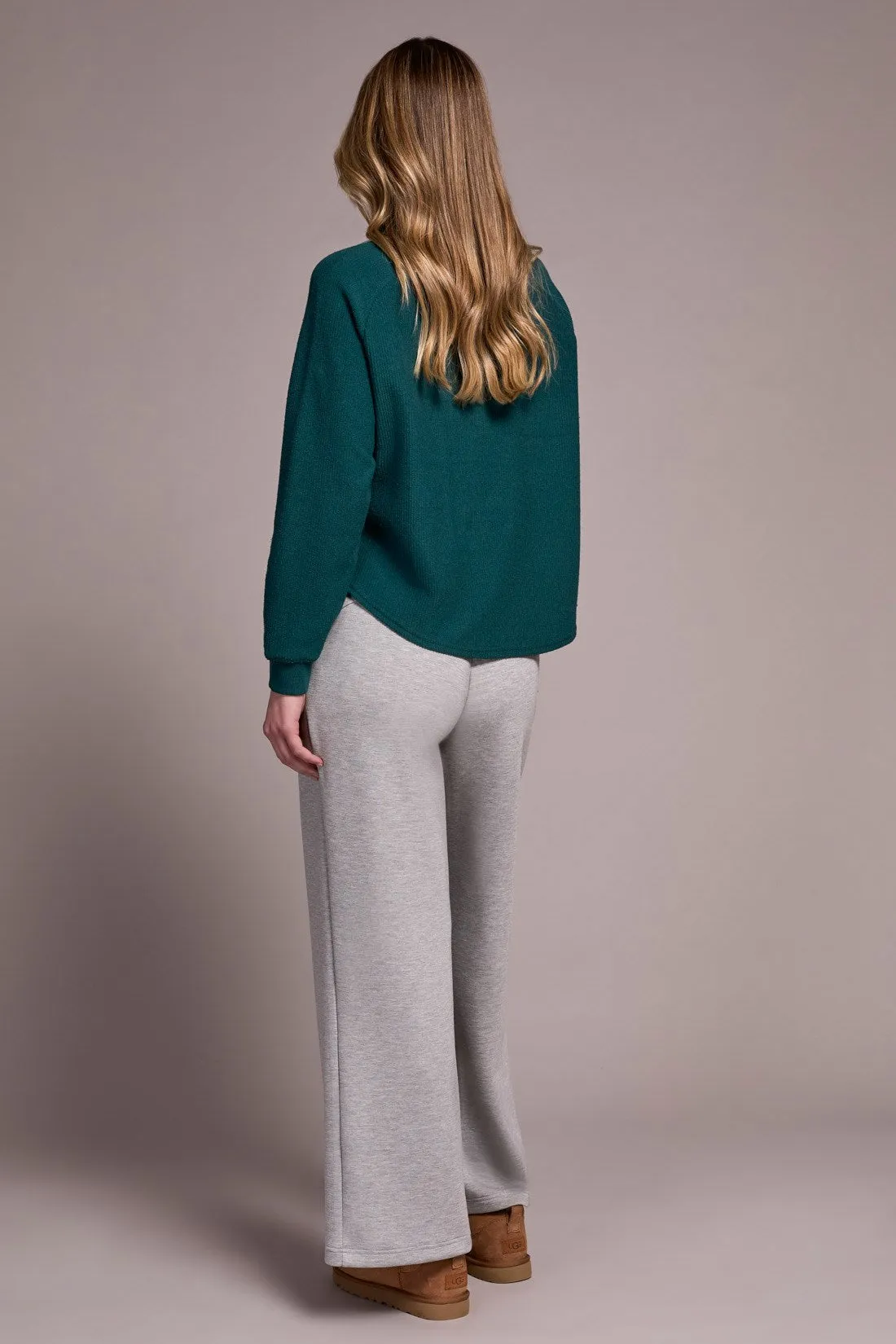 Johnny Collar Ribbed Henley Top-Silverpine sold by Tribal product image thumbnail 2