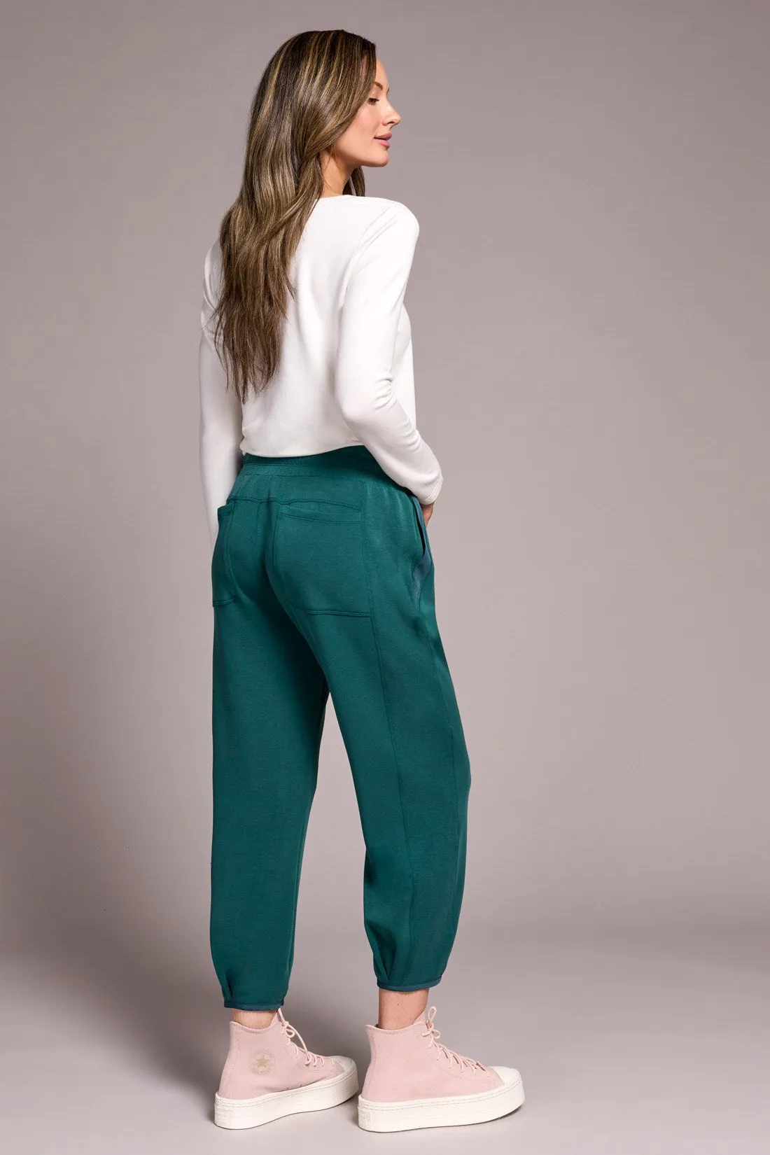 Butter Soft High Waisted Joggers-Silverpine sold by Tribal product image thumbnail 3