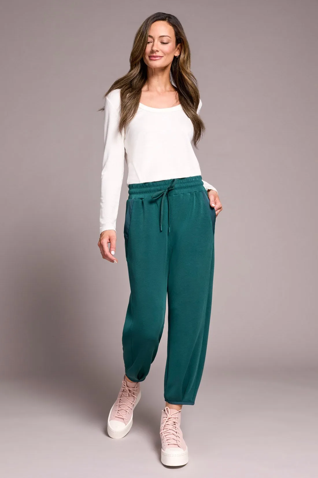 Butter Soft High Waisted Joggers-Silverpine sold by Tribal