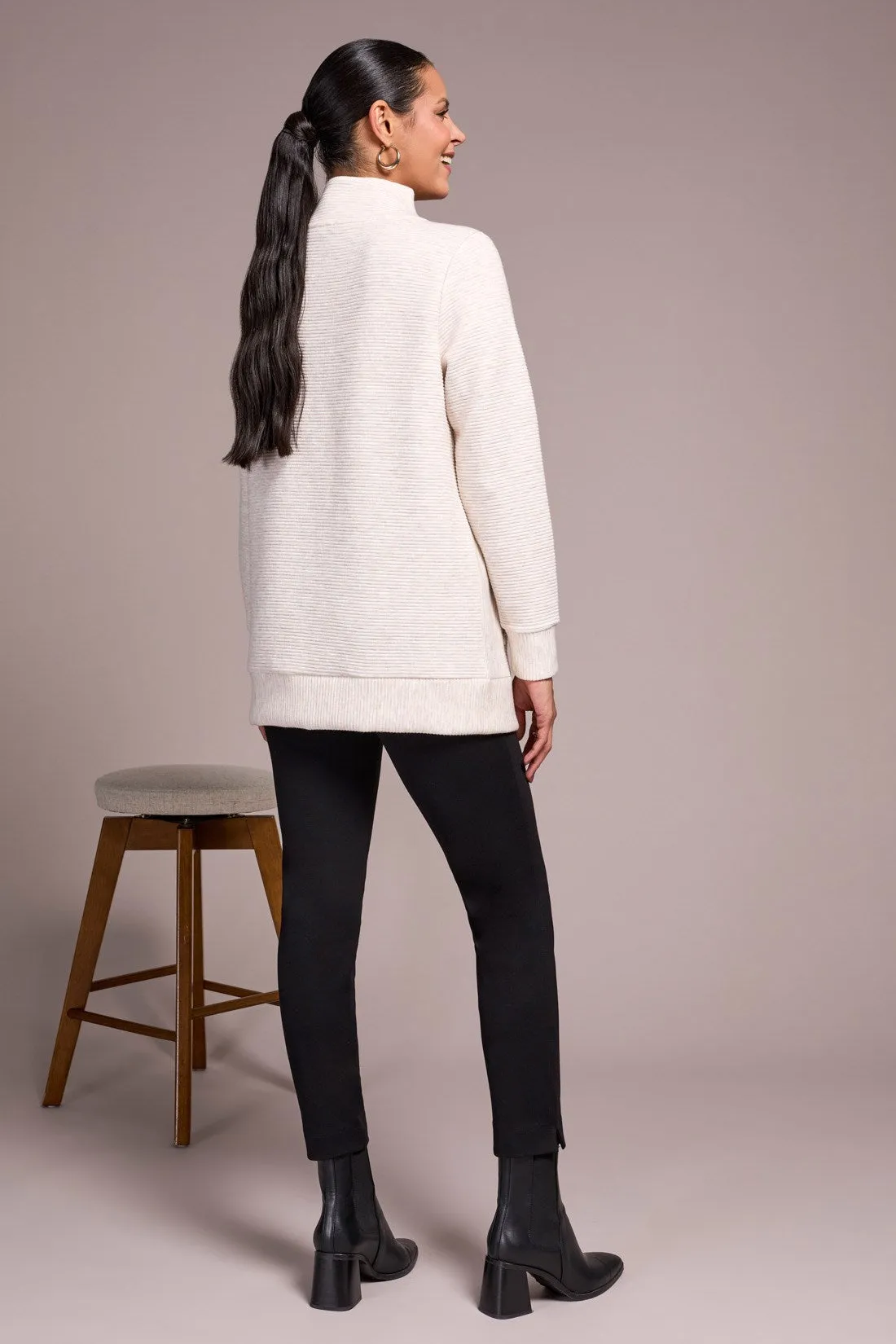 Long-Sleeve Tunic With Invisible Pockets-Sandstone sold by Tribal product image thumbnail 4