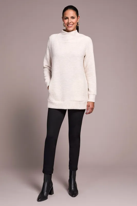 Long-Sleeve Tunic With Invisible Pockets-Sandstone sold by Tribal