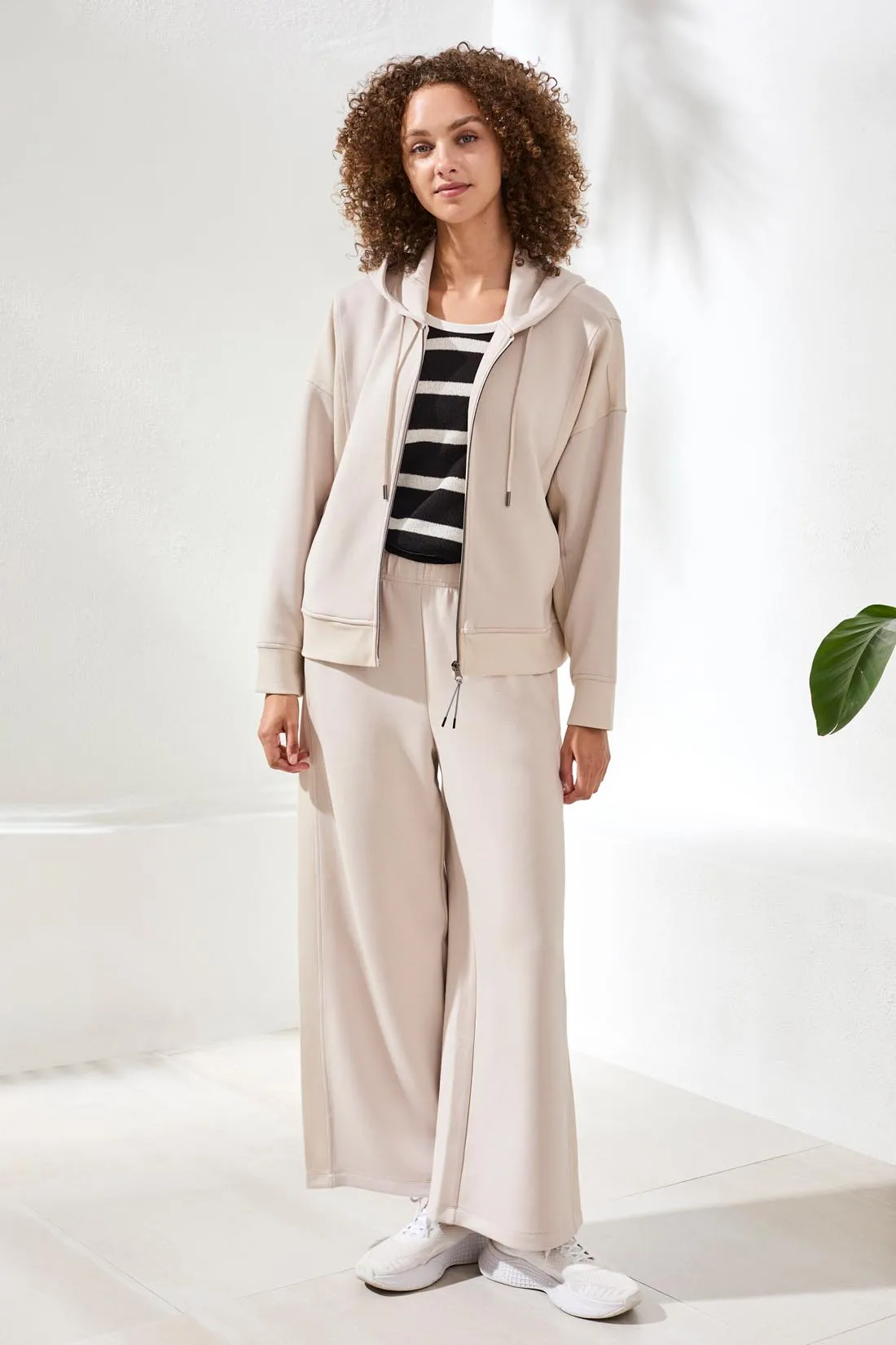 Techno Lux Hooded Cardigan Combo-Sanddune sold by Tribal product image thumbnail 2