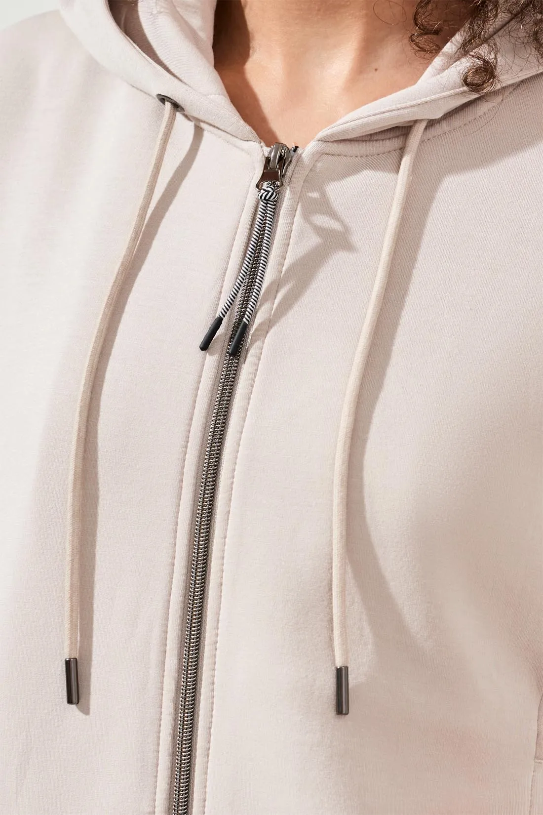 Techno Lux Hooded Cardigan Combo-Sanddune sold by Tribal product image thumbnail 3