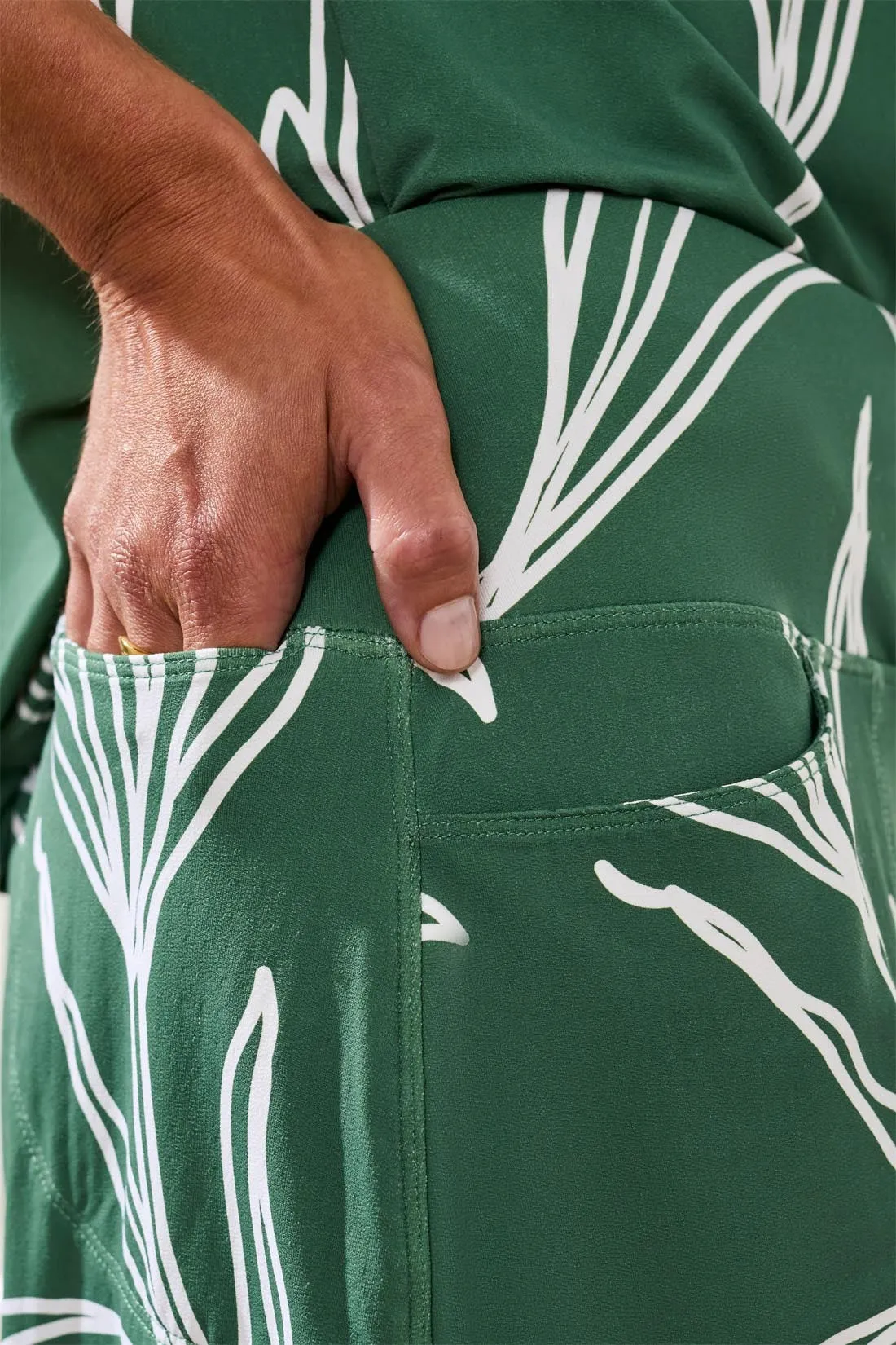 UPF 50+ High Performance Stretch Skort-Greenery sold by Tribal product image thumbnail 3