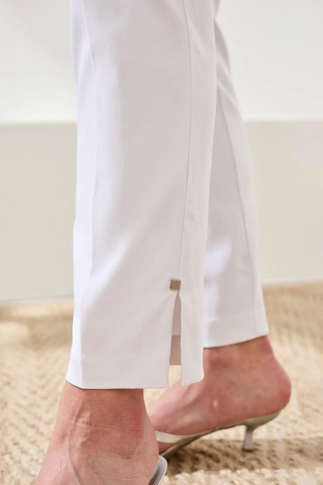 Flatten It® Slim Pull-On Ankle Pants-White sold by Tribal product image thumbnail 3