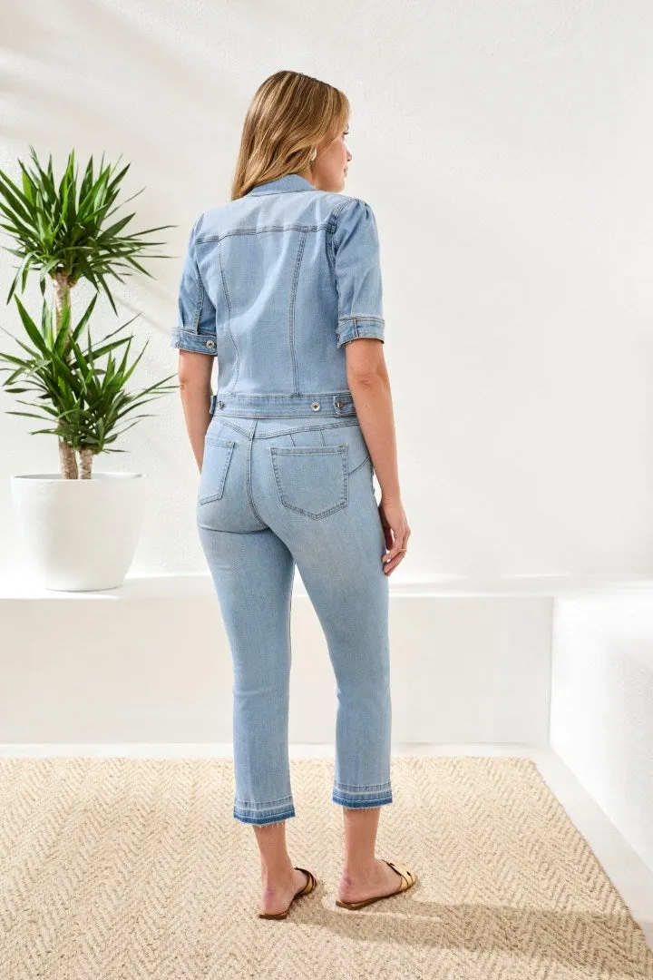 Comfort Stretch Elbow-Sleeve Denim Jacket-Desertsky sold by Tribal product image thumbnail 2