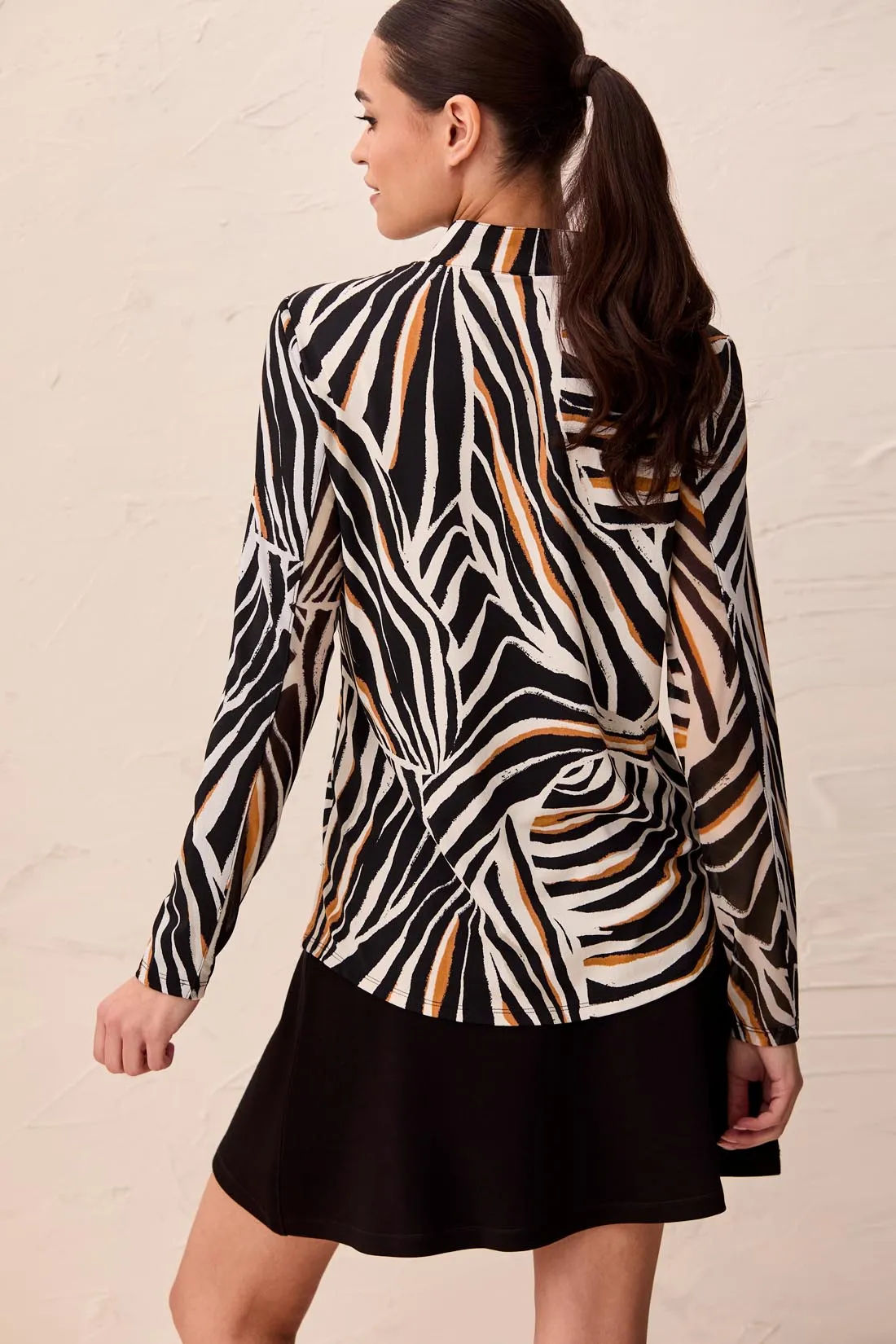 UPF 50+ High Performancee Quarter-Zip Long Sleeve Pullover-Tuscantan sold by Tribal product image thumbnail 2