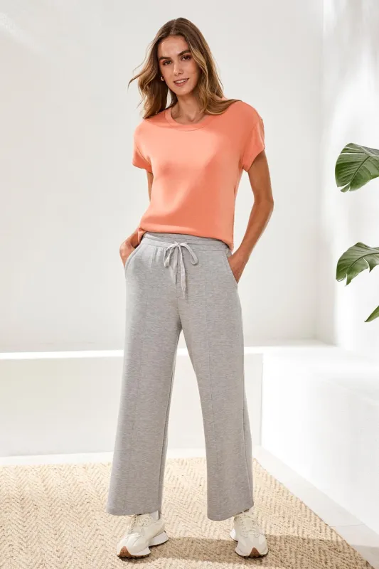 Techno Lux Pull-On Pant Drawcord-Lt.grey mix sold by Tribal