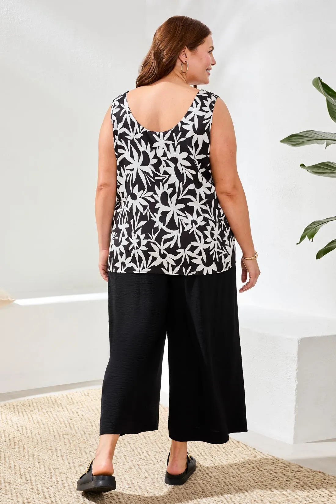 Size Inclusive Wear Two Ways Reversible Cami-Black sold by Tribal product image thumbnail 4