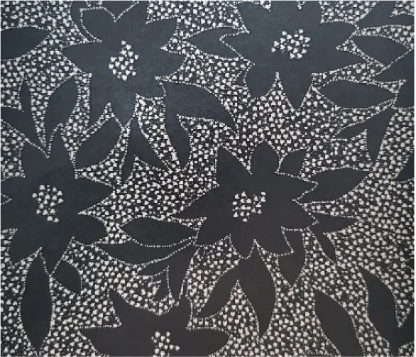 Pull-On Skort With Built-In Shorts-Black floral sold by Tribal product image thumbnail 5