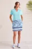 PERFORMANCE UPF 50+ POCKETED PULL-ON SKORT-Cobalt sold by Tribal