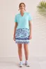PERFORMANCE UPF 50+ POCKETED PULL-ON SKORT-Cobalt sold by Tribal