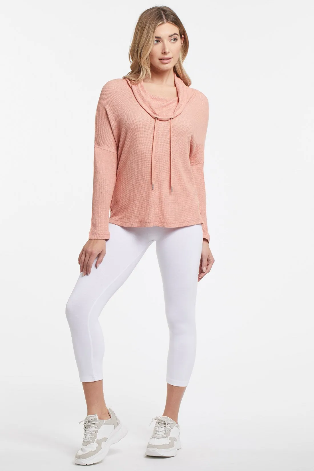 Flatten It® High-Rise Crop 21" Leggings-White sold by Tribal