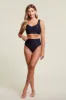 HIGH RISE BIKINI BOTTOM-Black sold by Tribal