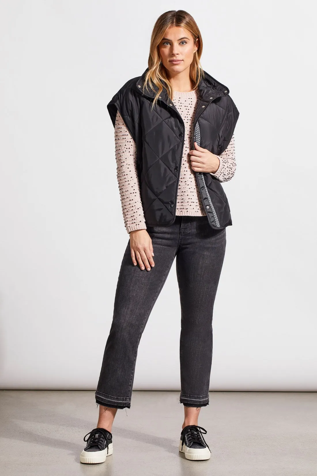 Textured Knit Crewneck Sweater-Sepia Rose sold by Tribal product image thumbnail 4