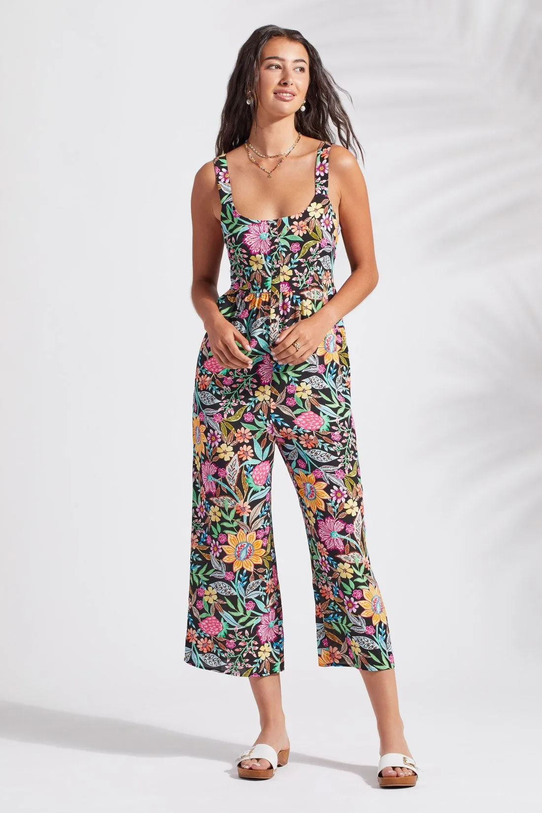 PRINTED JUMPSUIT-Dominica sold by Tribal
