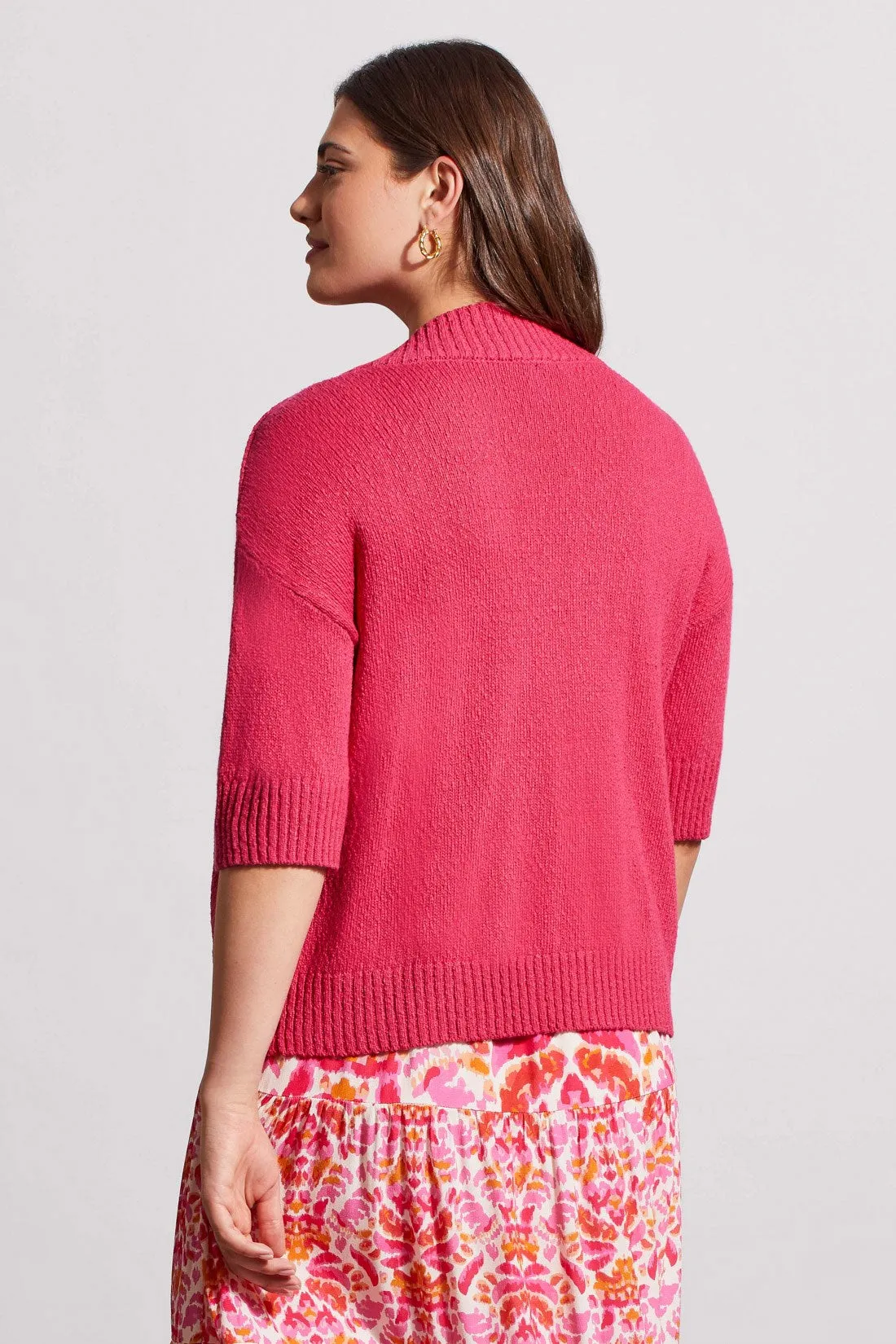 COCOON CARDIGAN-Raspberry sold by Tribal product image thumbnail 3