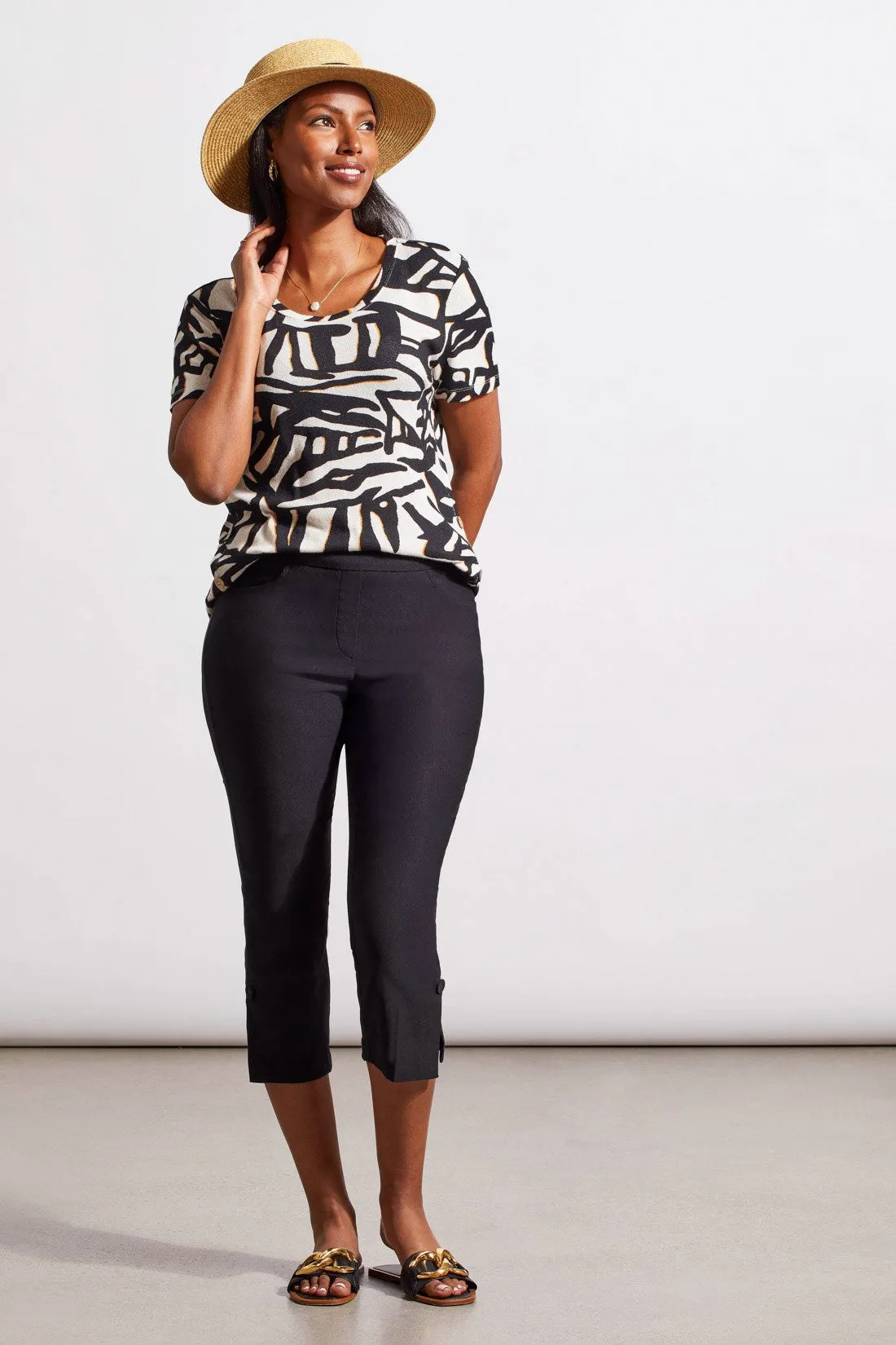 FLATTEN-IT® PULL-ON CAPRI-Black sold by Tribal product image thumbnail 3