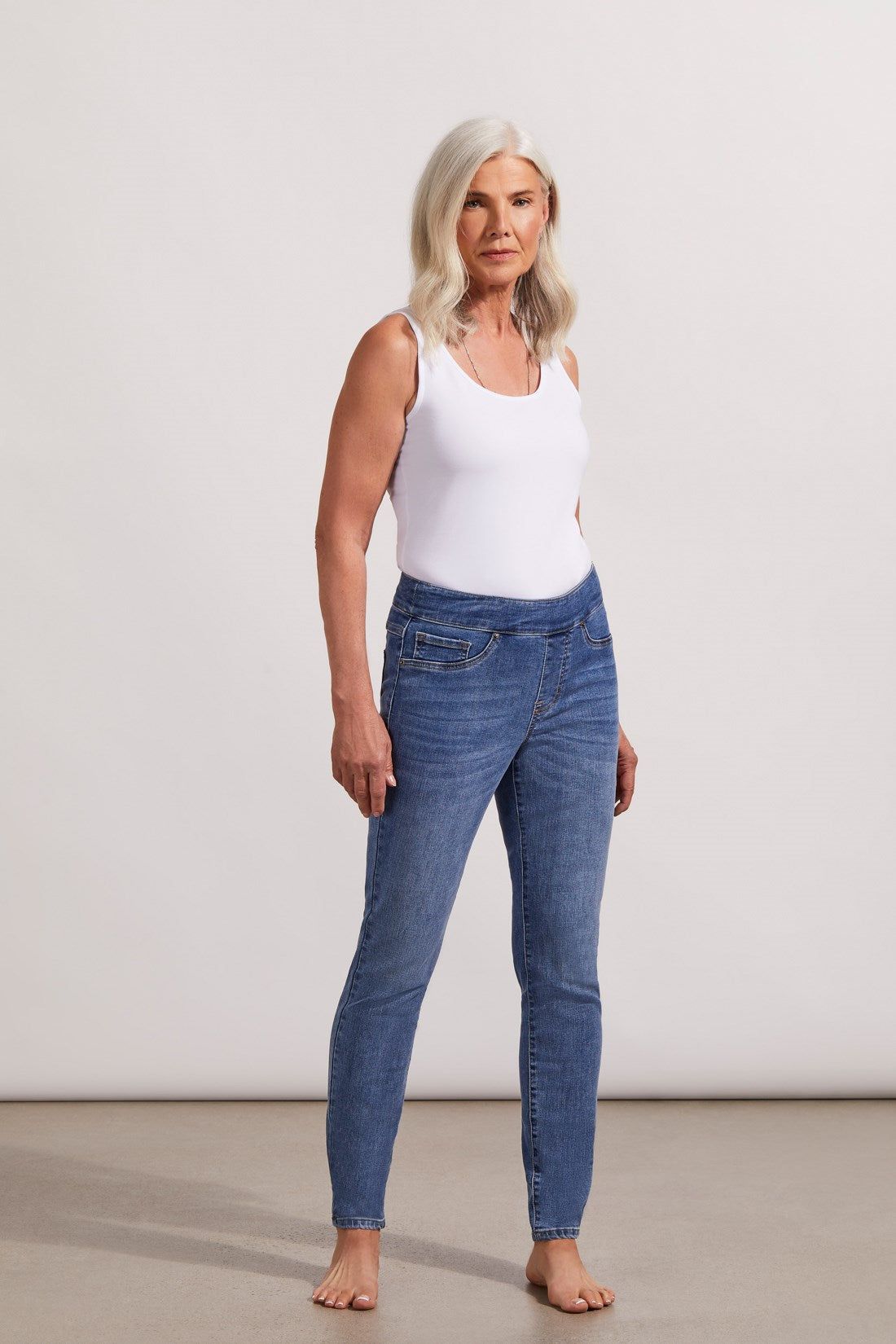 AUDREY PULL-ON FULL LENGTH JEGGING-Dk.vintage sold by Tribal