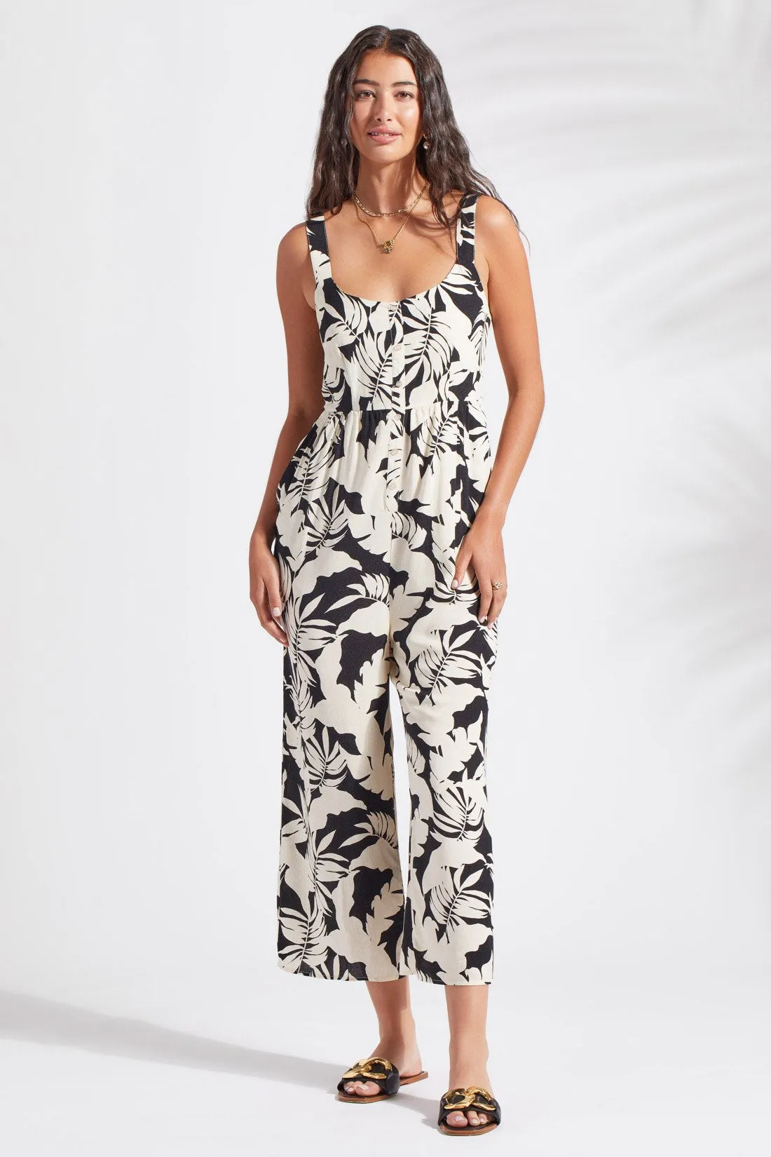 PRINTED JUMPSUIT-Wailea sold by Tribal