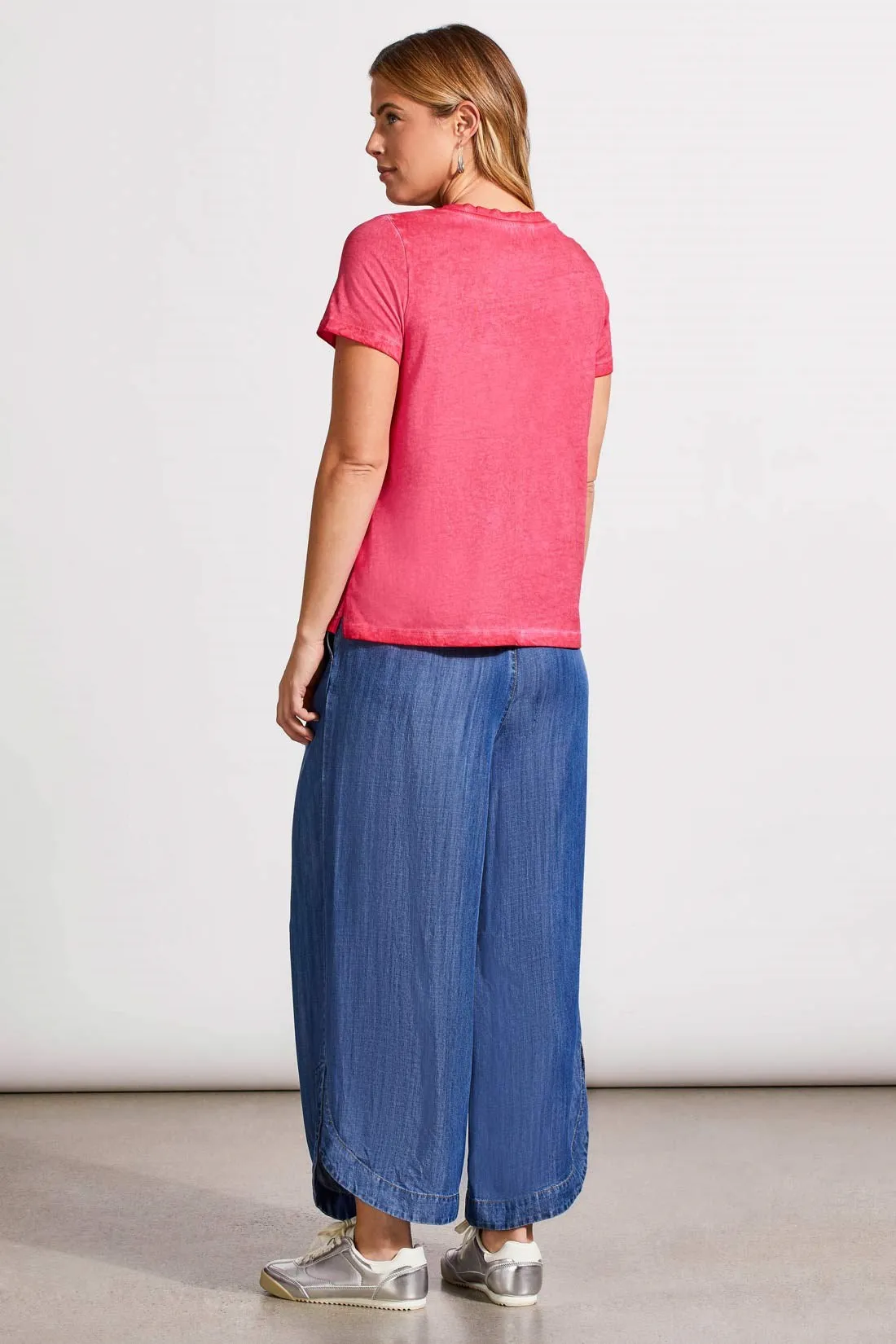 SOFT TOUCH COTTON MIXED MEDIA TOP-Party punch sold by Tribal product image thumbnail 3