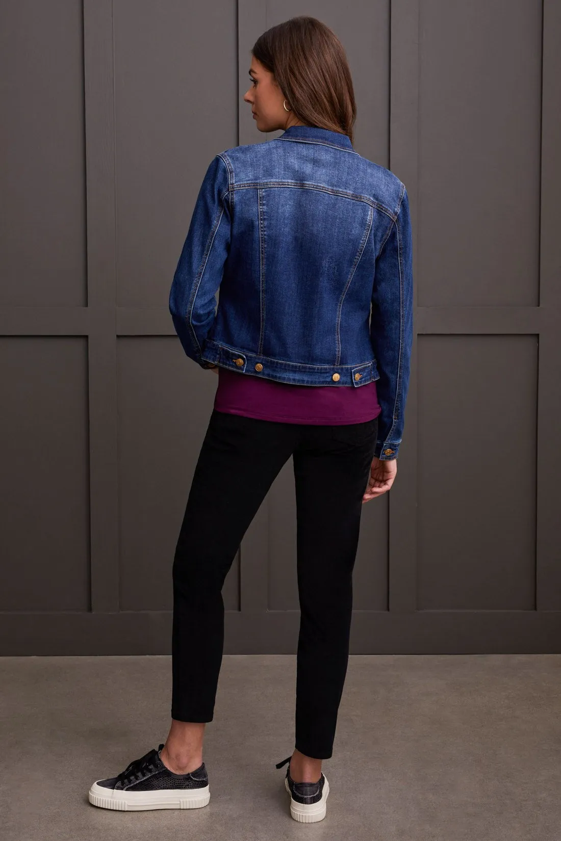 Classic Denim Jacket With Pockets-Bluemoon sold by Tribal product image thumbnail 3