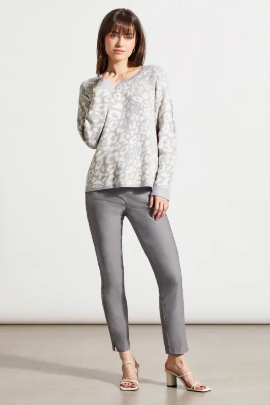 Reversible Cotton Crew Neck Sweater-Smokey Grey sold by Tribal