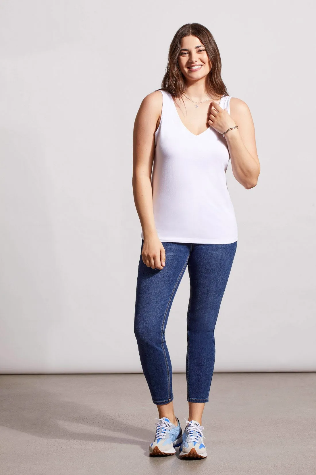 Wear 2 Ways Cami-White sold by Tribal product image thumbnail 3
