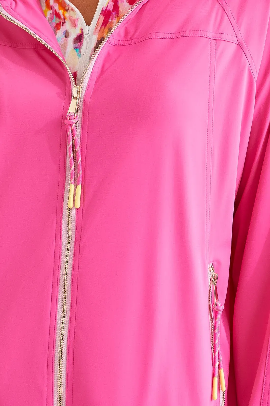 FOUR-WAY STRETCH HOODED JACKET-Fuchsia sold by Tribal product image thumbnail 2