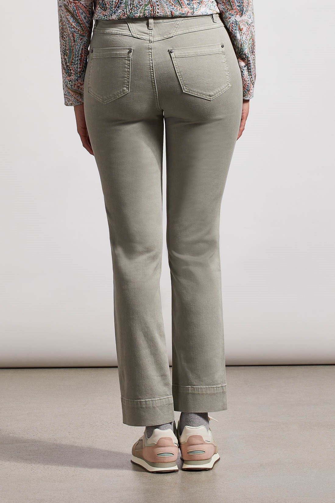 FIVE-POCKET PULL-ON PANTS-Forestfog sold by Tribal product image thumbnail 2