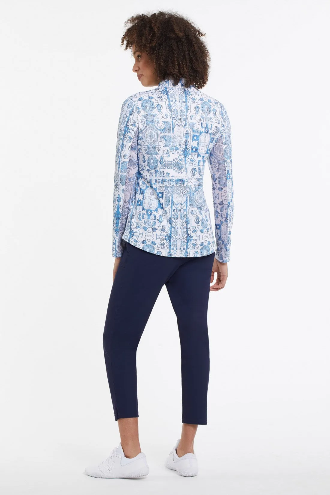 25 Inch Pull-On Technical Capris-Deepblue sold by Tribal product image thumbnail 2