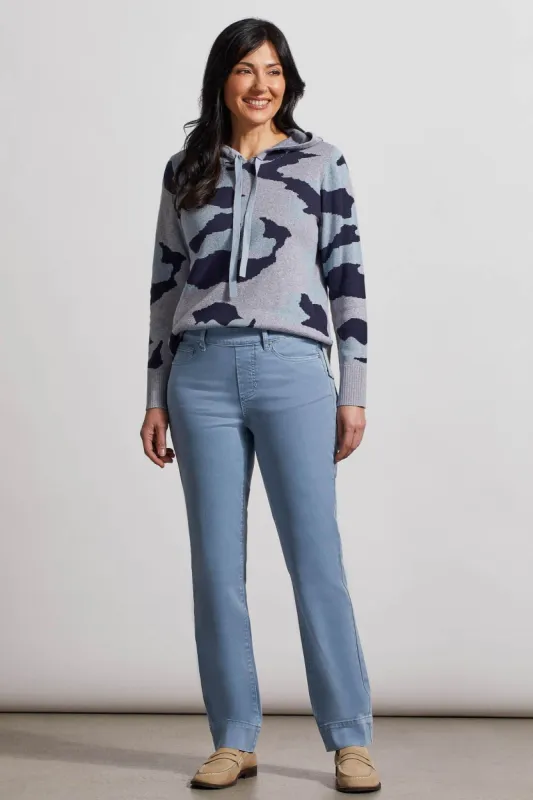 FIVE-POCKET PULL-ON PANTS-Bluestone sold by Tribal