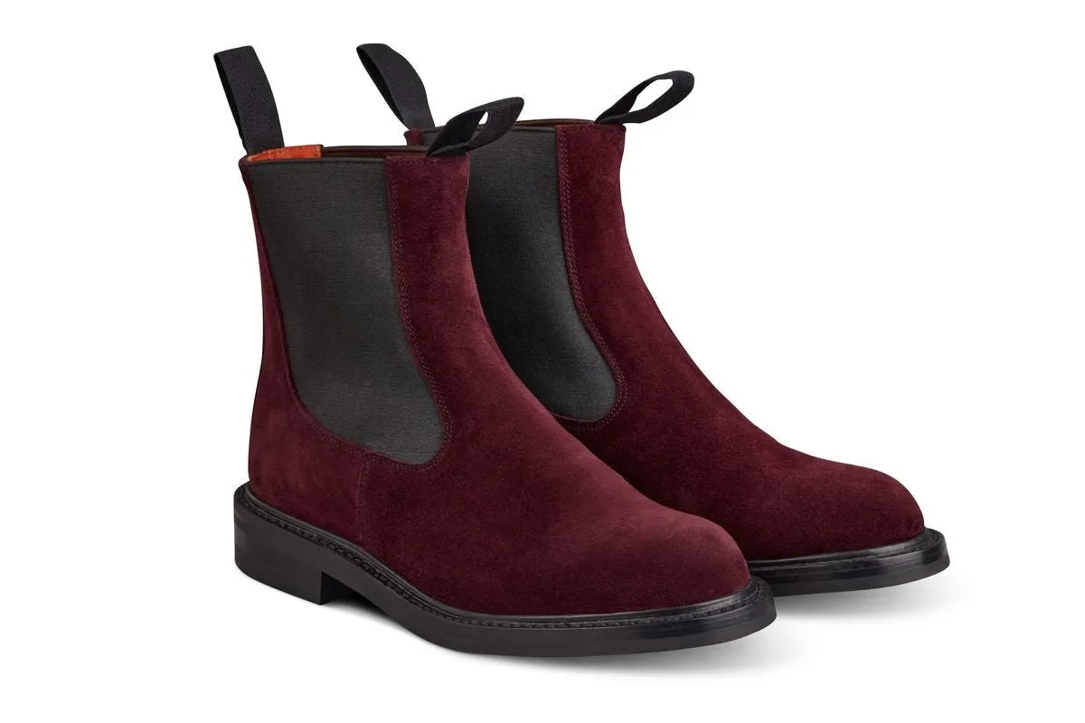 Paula Chelsea Boot - Barolo Castorino Suede sold by Tricker's product image thumbnail 3