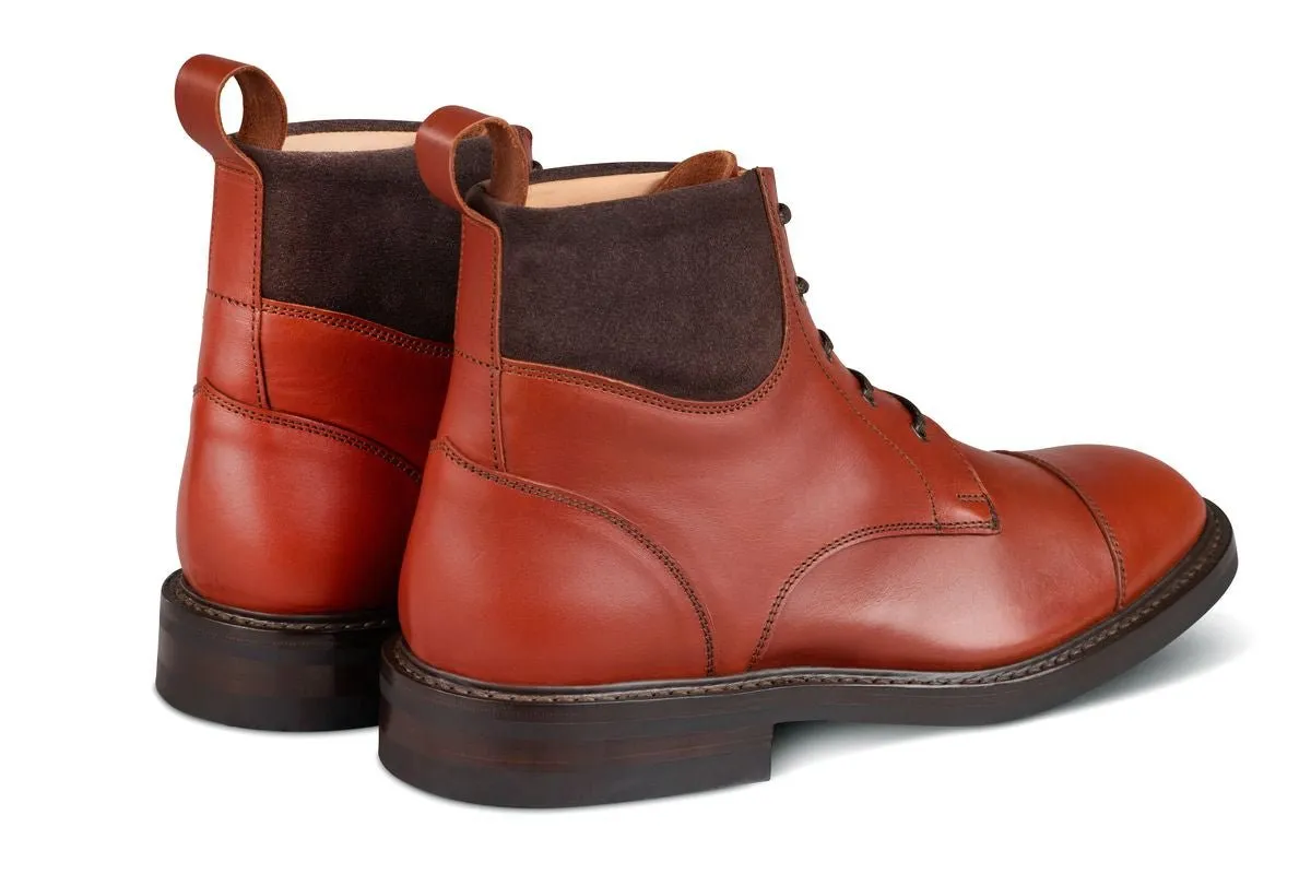 Charles Padded Boot - Marron Calf sold by Tricker's product image thumbnail 4