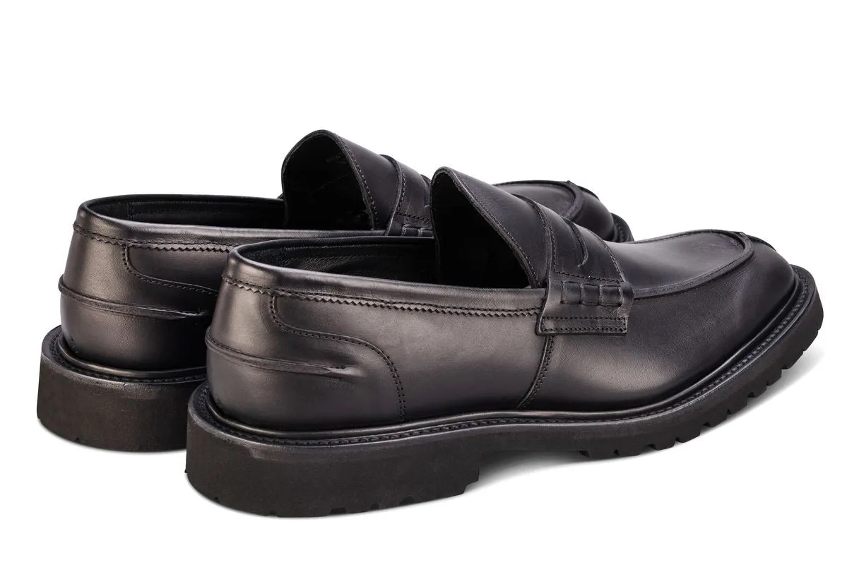 James Penny Loafer - Black Waxy Hidro sold by Tricker's product image thumbnail 4