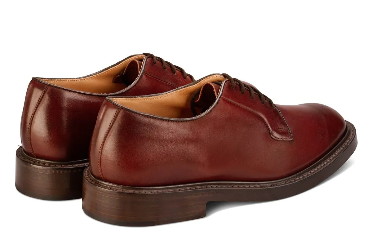 Robert Derby Shoe - Burgundy Burnished sold by Tricker's product image thumbnail 4