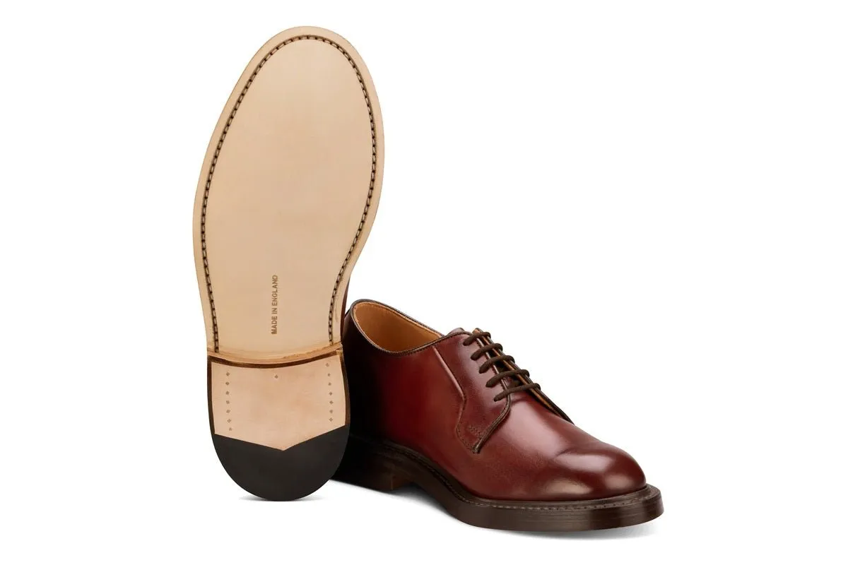 Robert Derby Shoe - Burgundy Burnished sold by Tricker's product image thumbnail 5