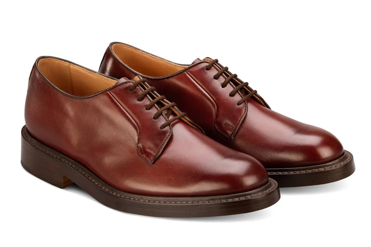 Robert Derby Shoe - Burgundy Burnished sold by Tricker's product image thumbnail 3