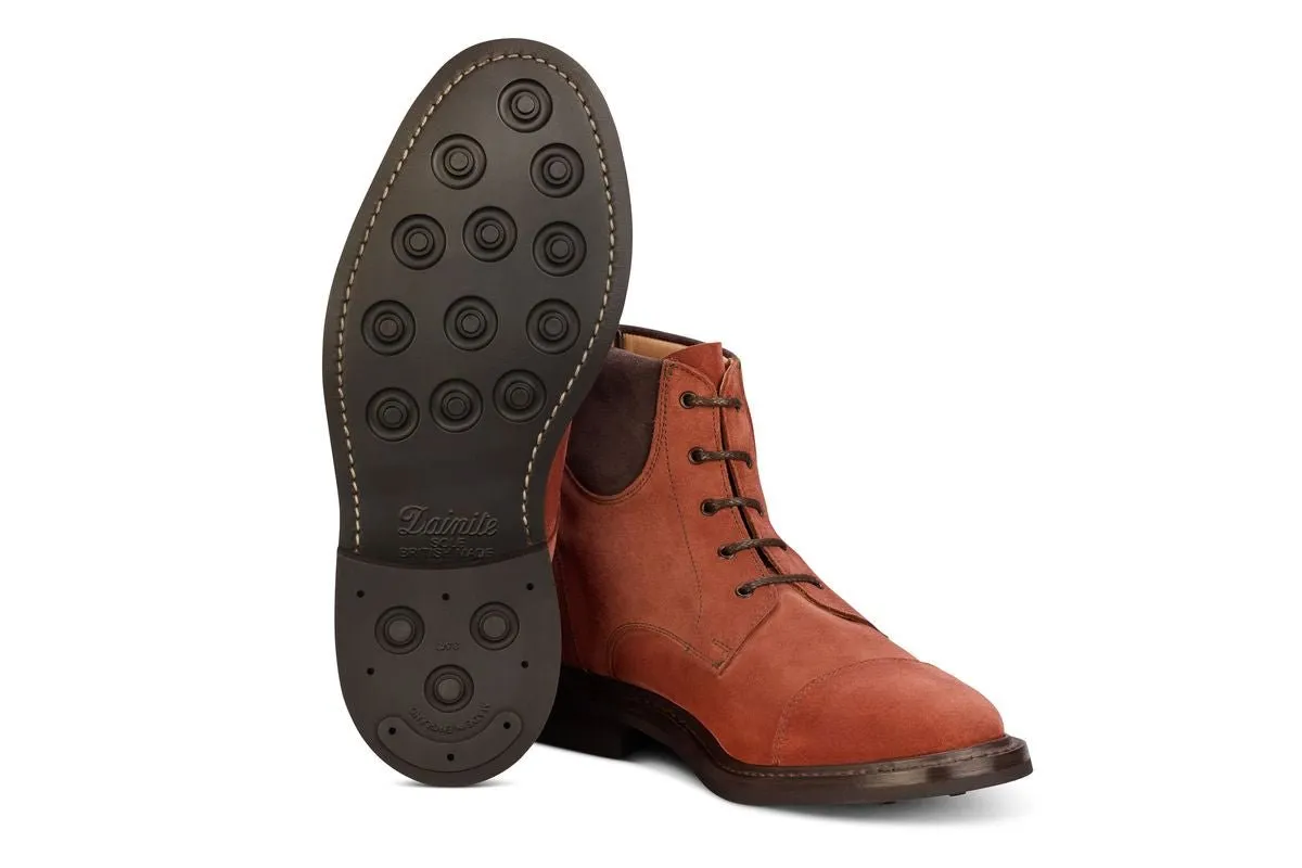 Charles Padded Boot - Cligio (Cherry) Castorino Suede sold by Tricker's product image thumbnail 5