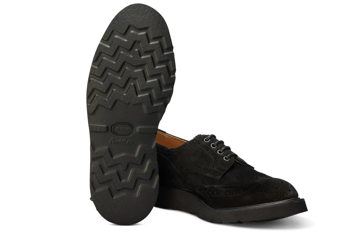 Bourton Country Shoe - Black Castorino sold by Tricker's product image thumbnail 5