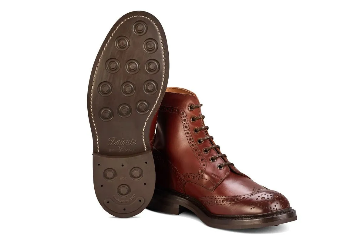 Stow Country Boot - Burgundy Burnished sold by Tricker's product image thumbnail 5