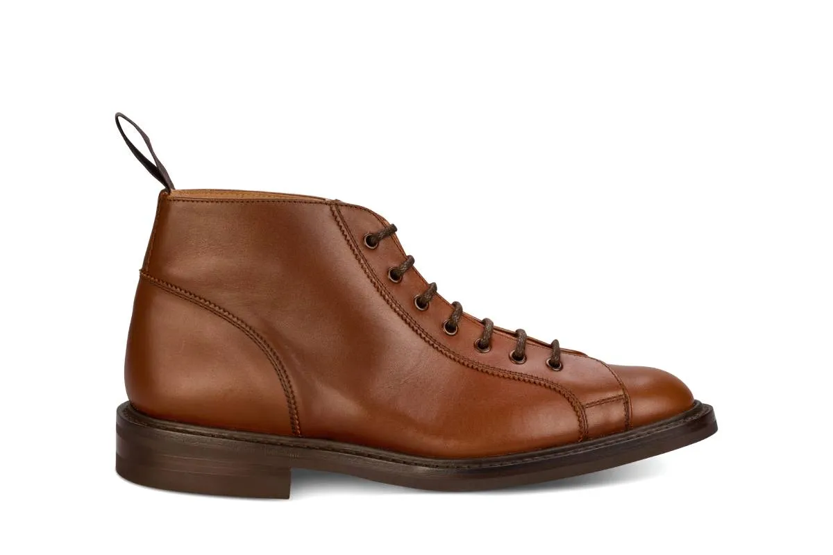 Ethan Monkey Boot - Beechnut Calf sold by Tricker's