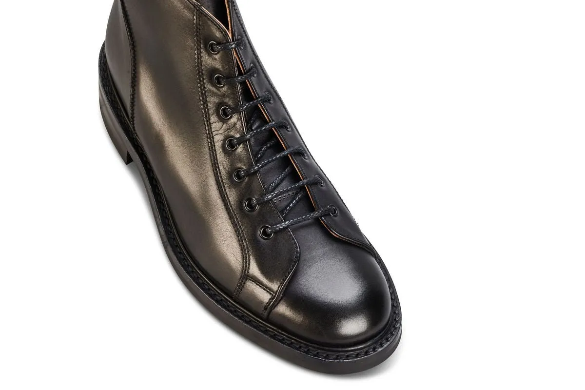 Ethan Monkey Boot - Black Calf sold by Tricker's product image thumbnail 2