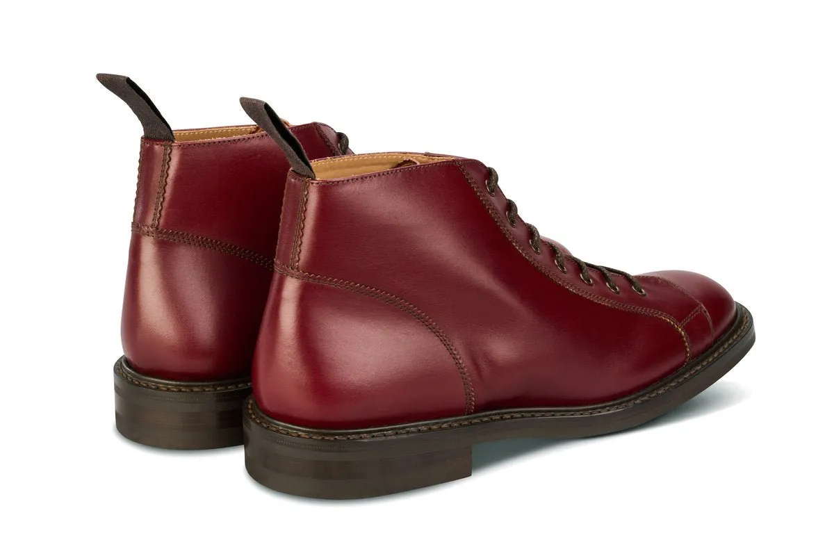 Ethan Monkey Boot - Burgundy Calf sold by Tricker's product image thumbnail 4