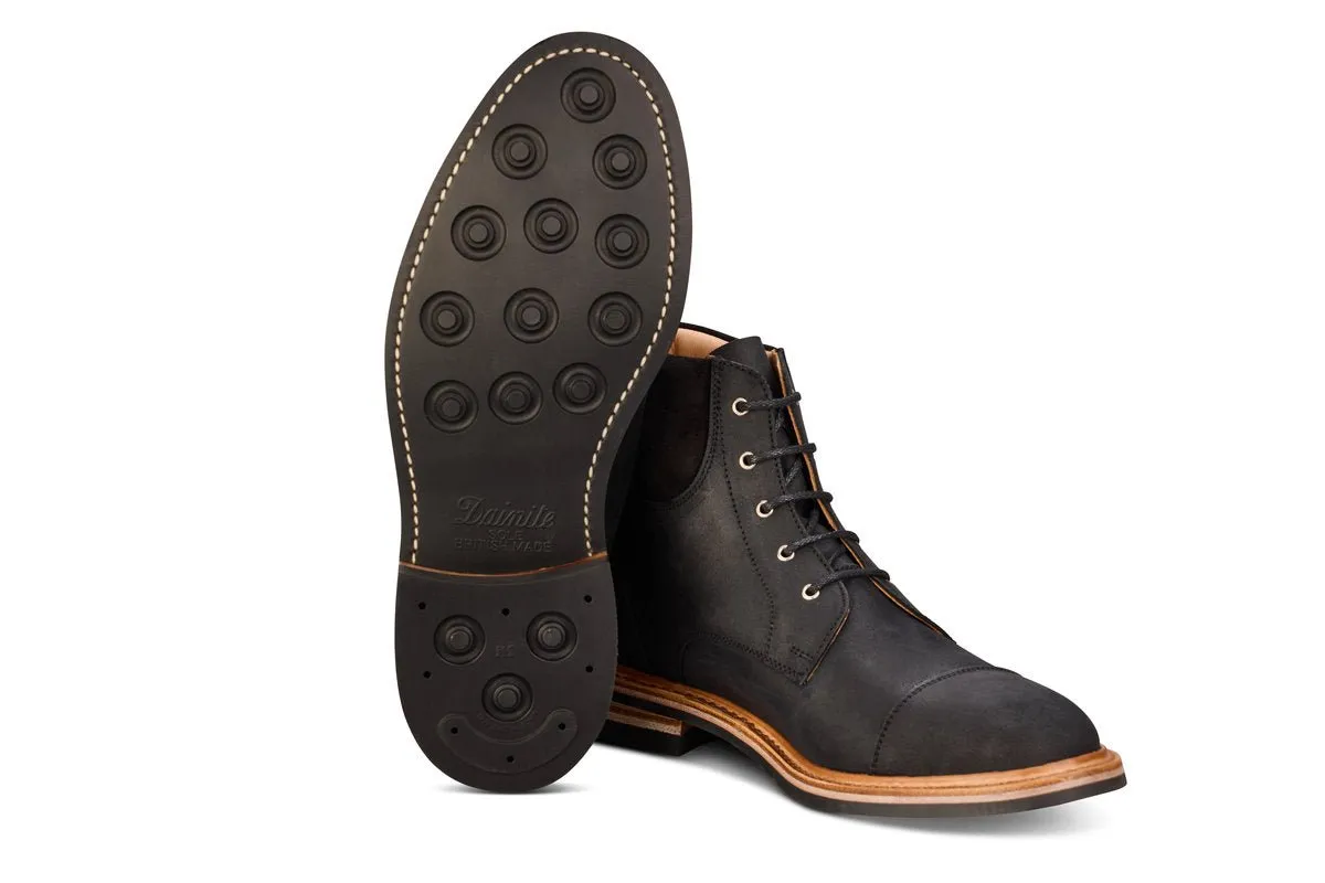 Charles Padded Boot - Black Waxy Commander sold by Tricker's product image thumbnail 4