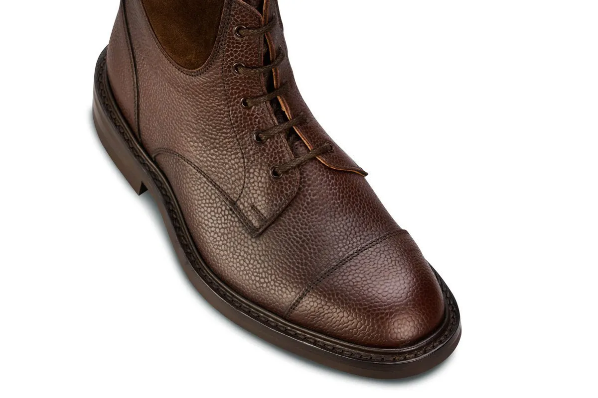 Charles Padded Boot - Brown Olivvia Scotch Grain sold by Tricker's product image thumbnail 2