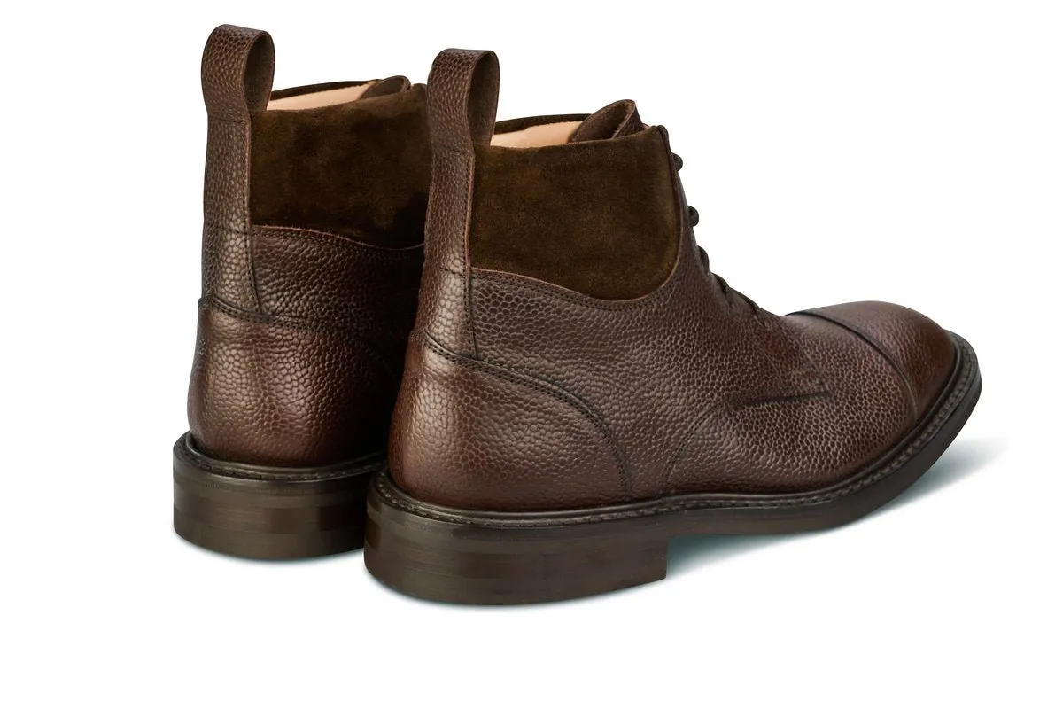 Charles Padded Boot - Brown Olivvia Scotch Grain sold by Tricker's product image thumbnail 4